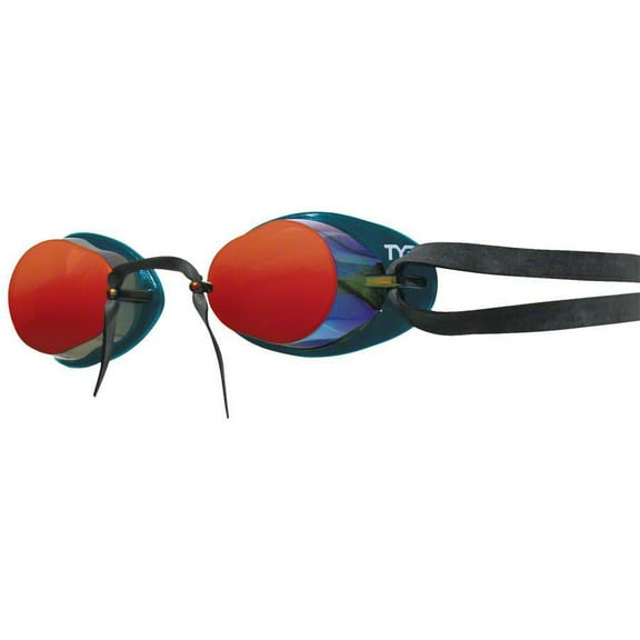 TYR Socket Rocket 2.0 Mirrored Goggle: Metallic Fire
