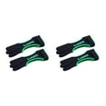 thumbnail image 1 of fastboy Archery Finger Guard Professional Adjustable Decorative Useful Three-finger Glove Convenient Practical Gloves Green M 2Set, 1 of 6