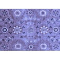 thumbnail image 1 of Ahgly Company Indoor Rectangle Abstract Blue Modern Area Rugs, 7' x 10', 1 of 4