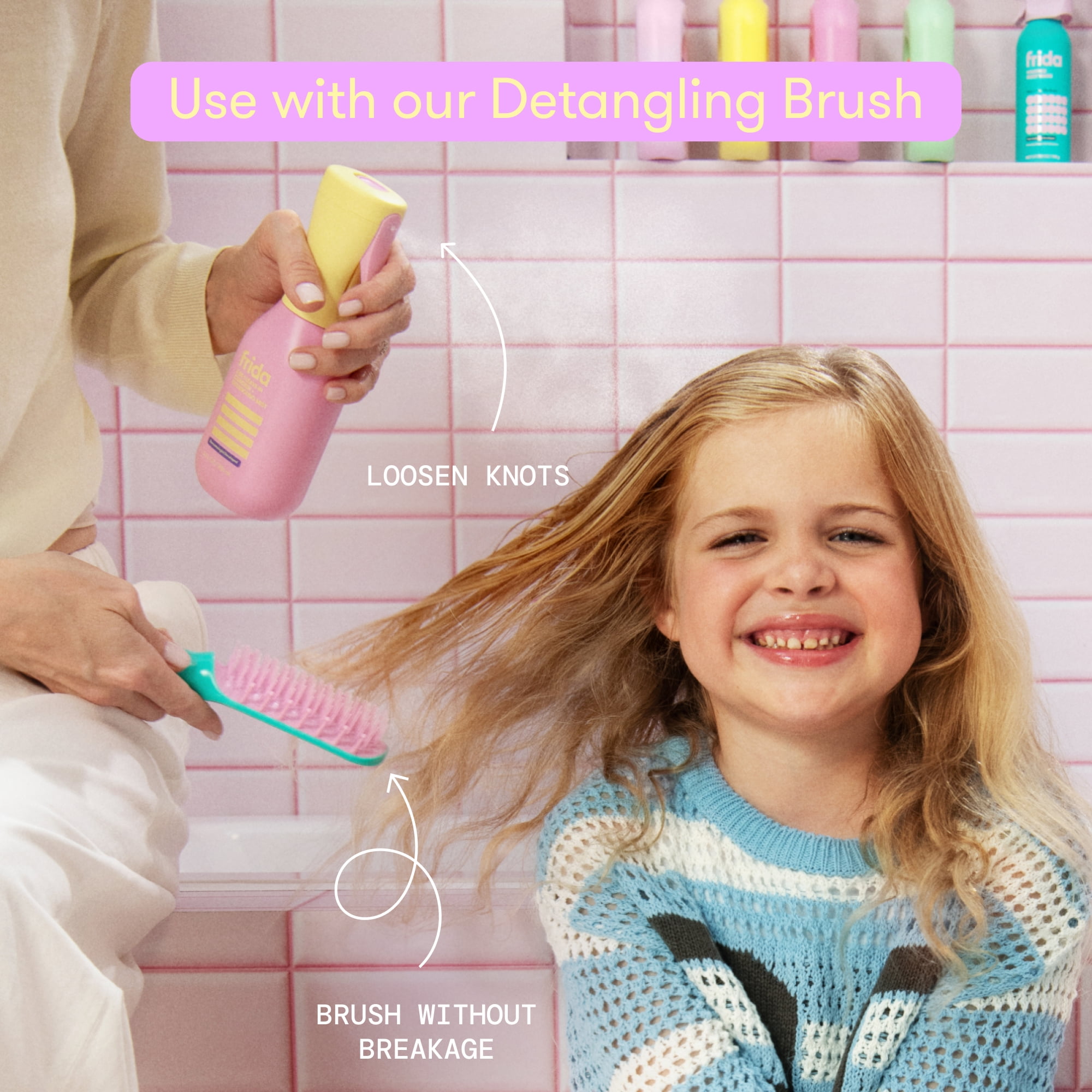 Frida for Kids Leave-In Conditioner & Detangling Mist, Kids, 8 fluid ounce