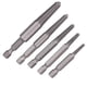 thumbnail image 4 of Extractor de tornillos rotos de 5 piezas, vástago hexagonal, dientes finos, herramienta de extracción de pernos dañados, kit fácil de quitar, 4 of 9