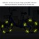 thumbnail image 5 of Scienceny Pegatina de PVC reflectante para llanta de coche, 20 piezas, decoración autoadhesiva, pegatinas antideslizantes, accesorio de cinta decorativa Automoción decorativa y accesorios Scienceny VI017625-00B, 5 of 6