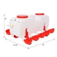 thumbnail image 2 of Automatic Chicken Waterer with 10 Drinking Cup,Easy Disassembly and Cleaning Water Dispenser,for Chickens Ducks and Geese, 2 of 16