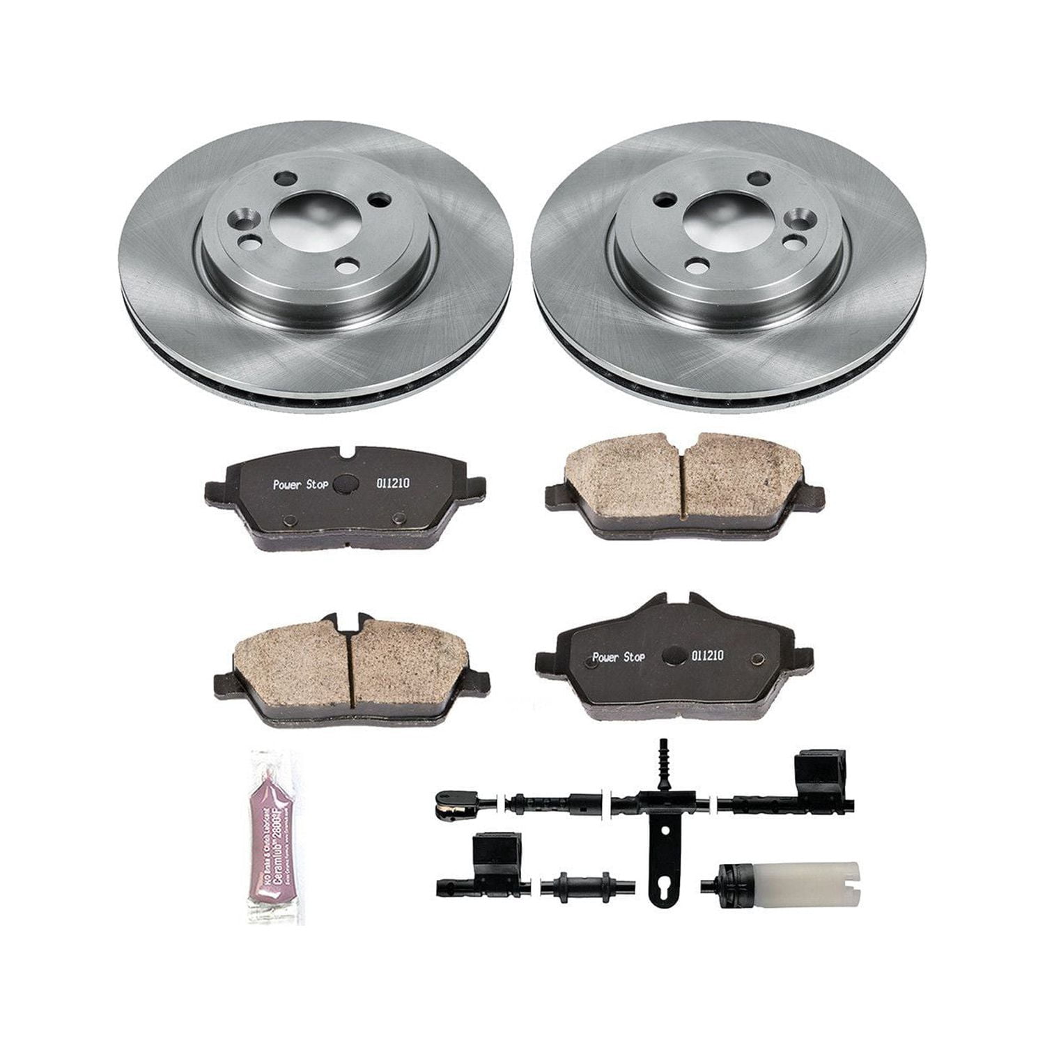Power Stop Front Stock Replacement Brake Pad and Rotor Kit KOE6739