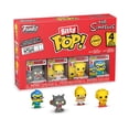 thumbnail image 2 of Funko Pop! Bitty Simpsons Paquete de 4 Mini Figuras de 2.3 cm, 2 of 9