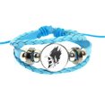 thumbnail image 3 of Accesorio de moda de regalo para niños, pulsera de cuero de vidrio, enredadera, PASTA espeluznante, TICCI, 3 of 5