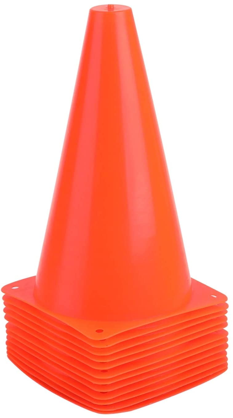 9 Inch Sports Cones, Basketball Cones, Traffic Training Cones, Agility