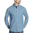 thumbnail image 1 of Weatherproof Mens Plaid Button Up Shirt, Green, XX-Large, 1 of 1