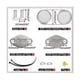 thumbnail image 4 of Aluminum Egr Delete Kit / Egr Removal Kit Blanking Bypass For E46 318d 320d 330d 330xd 320cd 318td, 4 of 5