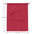 thumbnail image 2 of Christmas Sack – 28" X 20" Canvas Gift Bag with Drawstring, Full Print Polyester Santa Sack, Durable Reusable Xmas Gift Bag for Holiday, Party & Storage, 2 of 5