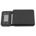 thumbnail image 4 of Báscula de cocina portátil con temporizador para amantes del café, color negro, capacidad de 3 kg, precisión de 0,1 g, 4 of 8