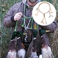 thumbnail image 4 of Braid Hunting Duck Lanyard, Hunting Necklace, Outdoor Adjustable Whistle Sling Hunting Accessory For Outdoor For Hunting Orange Camouflage, 4 of 8