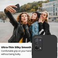 thumbnail image 2 of Compatible with Oppo A54 5G Case Shockproof Ultra Slim Oppo A54 5G Case for Women Men Silicone Liquid Soft Anti-Scratch Protective Case (Black), 2 of 14