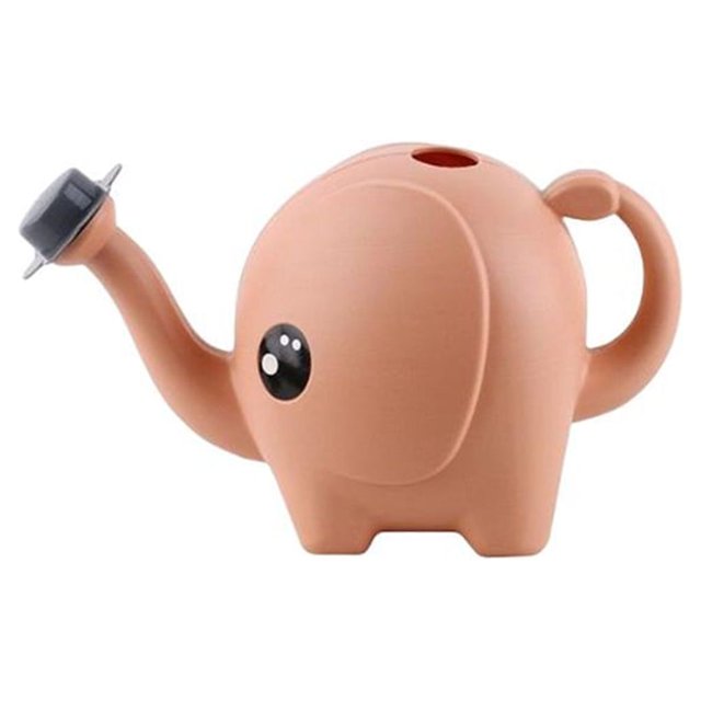 Cateissary Regadera de plástico grueso, maceta de jardinería con flores, forma de elefante de boca larga, difusor de de coches para jardín, Type3 NO3