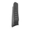 Rugged Ridge by RealTruck Switch Pod for Wrangler JK | A-Pillar, 4 Switches, Black, RHD | 17235.57 | Compatible with 2007-2010 Jeep Wrangler JK