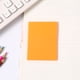 thumbnail image 3 of 200 hojas de notas adhesivas transparentes, anotaciones claras de 75 x 50 mm, bloc de notas translúcido resistente al agua, color naranja, 3 of 5