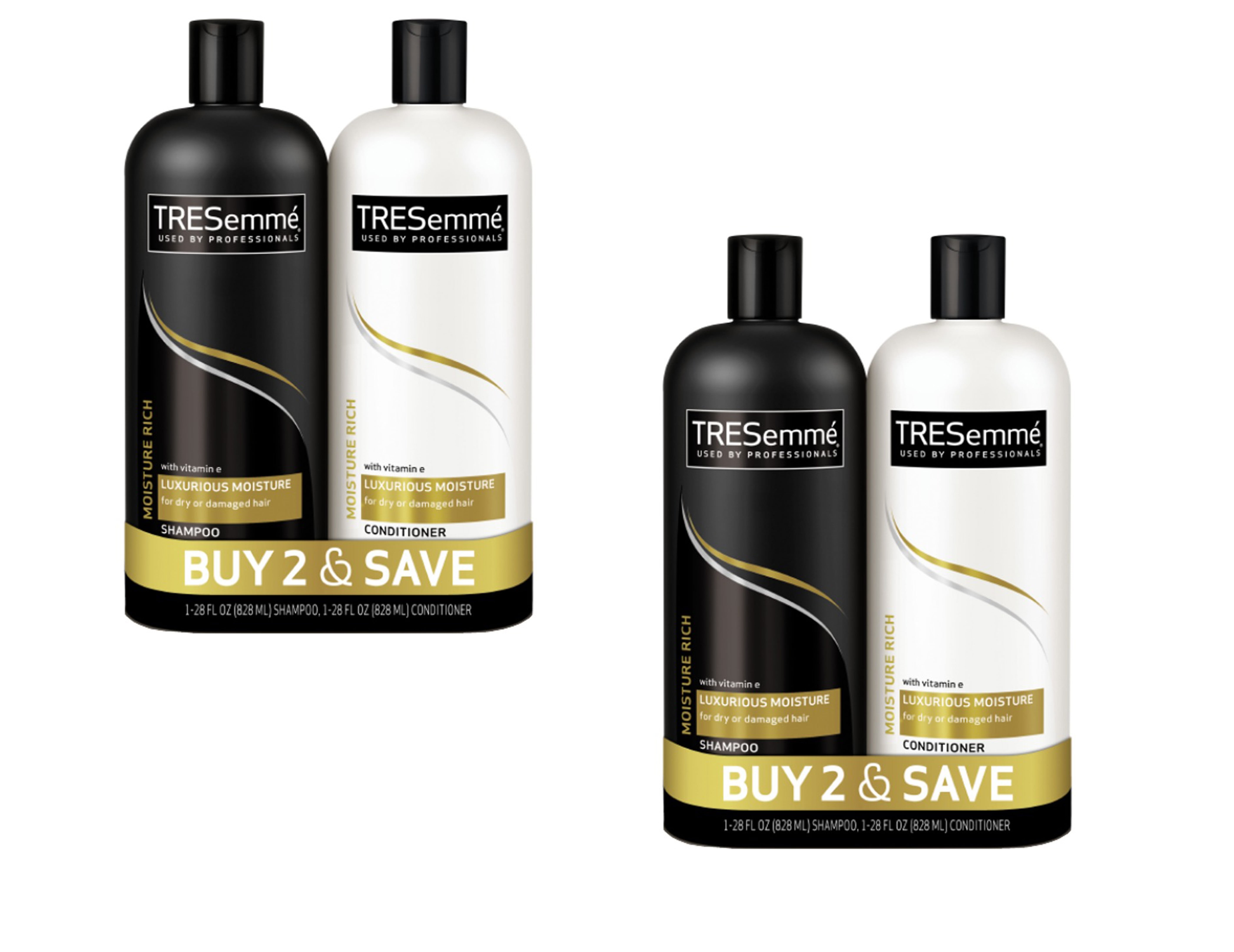 TRESemme Shampoo and Conditioner for Complete and Balanced Hair Moisture Ri...