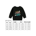thumbnail image 4 of Wassery Infant Baby Girls Clothes Long Sleeve Round Neck Beach Letter Print Sweatshirts Pullovers 3M 6M 12M 18M Newborn Fall Casual Clothing, 4 of 8