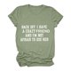 thumbnail image 4 of Gibobby Casual Playera de Manga Corta para Mujer Top informal para mujer, camiseta estampada talla grande, camiseta informal manga corta con cuello redondo y estamp(Verde,M), 4 of 5