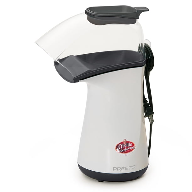 Hot Air Popper Presto 04821 Orville Redenbacher's, 1 litro, color blanco