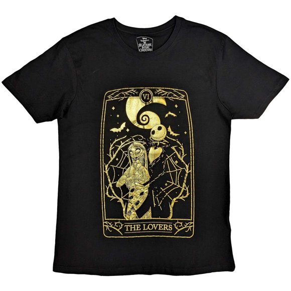 Nightmare Before Christmas Adult Jack and Sally The Lovers T-Shirt