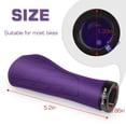 thumbnail image 4 of BUCKLOS Bicycle Handle Bar Grips Lock-on Handlebar Grip Silicone MTB Road Bike for Flat Riser Bar Anti-Slip Grips, 4 of 7