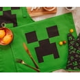 thumbnail image 5 of Minecraft Green Creeper Kitchen Set | Apron, Oven Mitt, Dish Towels, Pot Holder, 5 of 8