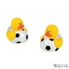 Mini Soccer Rubber Duckies