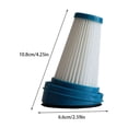 thumbnail image 2 of Kenally Filtro plisado de repuesto Elemento de filtros 2 en 1 Barredora portátil resistente al desgaste Reemplazo de filtros Piezas para Herramientas eléctricas, 2 of 6