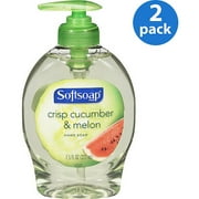 Softsoap Crisp Cucumber Melon Liquid Hand Soap, 7.5 oz (Pack of 2)