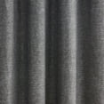 thumbnail image 3 of Eclipse Auden Traditional Black Grommet Blackout Single Curtain Panel, 52" x 84", 3 of 5
