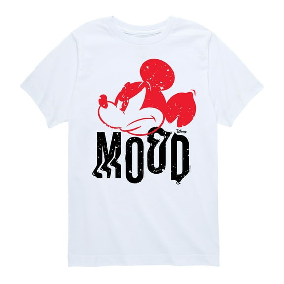 Disney - Mickey & Friends - Mickey in a Mood - Angry - Toddler And Youth Short Sleeve Graphic T-Shirt