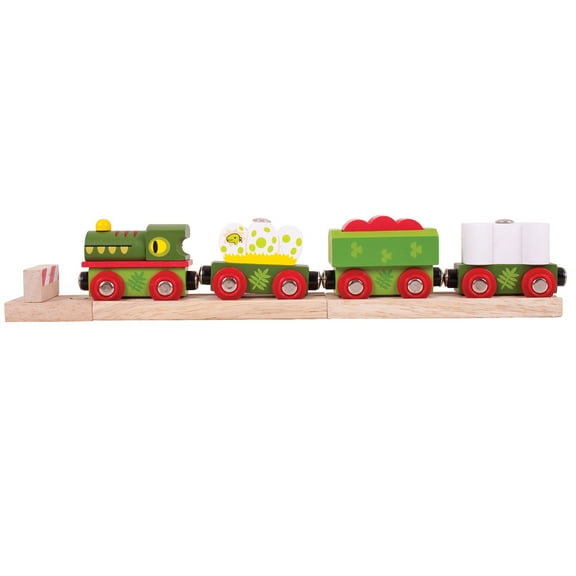 Big Jigs - Dinosaur Railway Engine & Train Cars