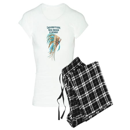 

CafePress - Chickasaw By Blood - Women s Light Pajamas