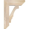 thumbnail image 3 of Ekena Millwork 5 1/2"W x 22"D x 30"H Balboa Slat Smooth Bracket, Douglas Fir, 3 of 4