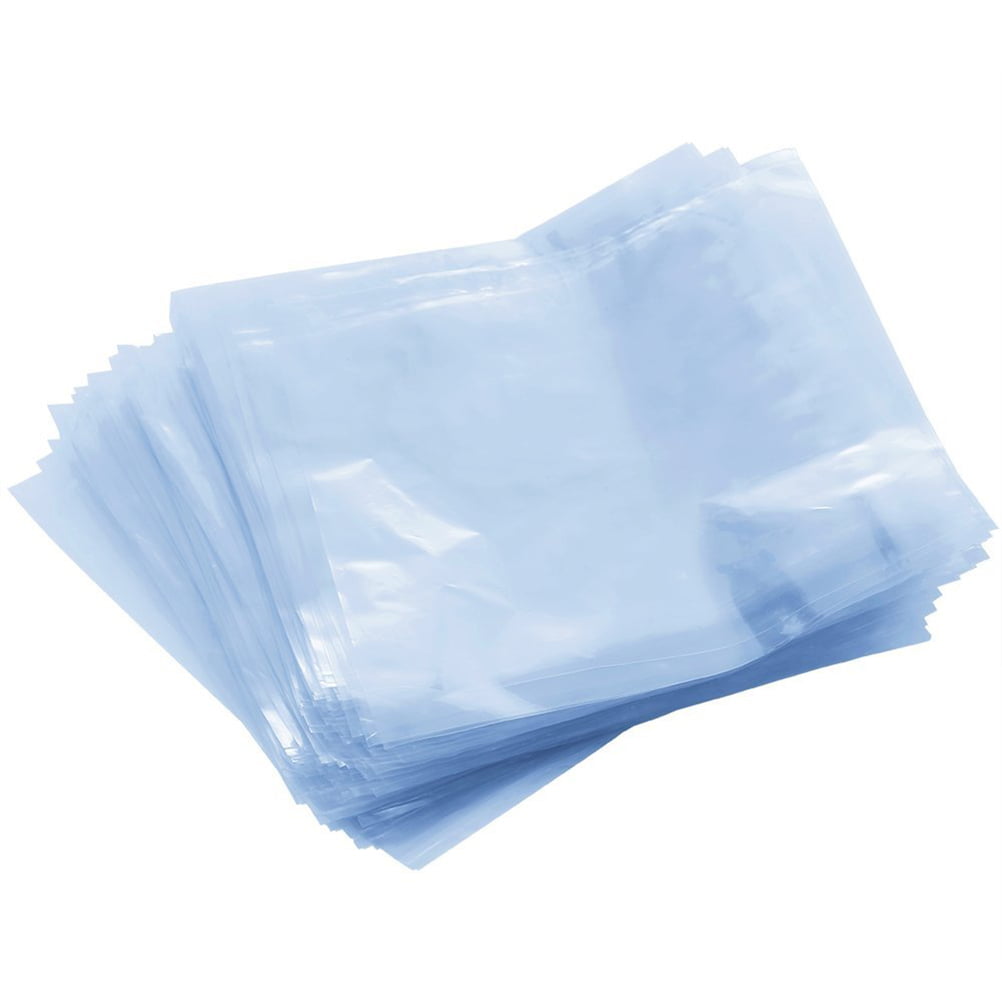 OLES Shrink Wrap Bags 300pcs 4.7 x 6.7 Heat Seal PVC Shrink Bags Film for Soap DIY Gift Bath Bombs
