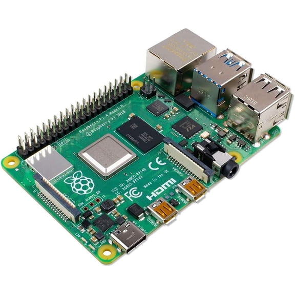 Raspberry Pi 4 Model B 2019 Quad Core 64 Bit WiFi Bluetooth (2GB)