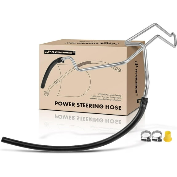 A-Premium Power Steering Return Line Hose Assembly Compatible with Toyota Tacoma 1995-2004 L4 2.7L Cooler Tube