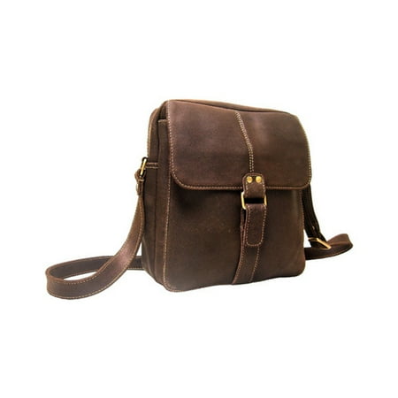 Camel Distressed Leather - LeDonne DS-1600 Distressed Leather Chocolate OSFA
