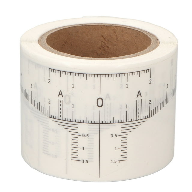 Autocollant de Pochoir pour Sourcils, Autocollant de Règle pour Sourcils 1 Rouleau Transparent pour Salon