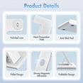 thumbnail image 5 of Wireless Charger, Portable Charger Phone Charging Station Compatible with iPhone 18 Pro 17 16 15 14 13 12 11 Pro Max Plus XS XR X 8, for Apple Watch 9 8 7 6 5 4 3 2 SE, for AirPods 3 2 Pro, White, 5 of 10