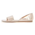 thumbnail image 2 of YDN Women Open Round Toe D'orsay Flats Slip on Flat Heel Sandals Walking Shopping Dress Shoes Size 14 Rose Gold, 2 of 4