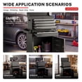 thumbnail image 6 of Tool Chest, 5-Drawer Rolling Tool Storage Cabinet with Detachable Top Tool Box, Universal Lockable Wheels, 6 of 9