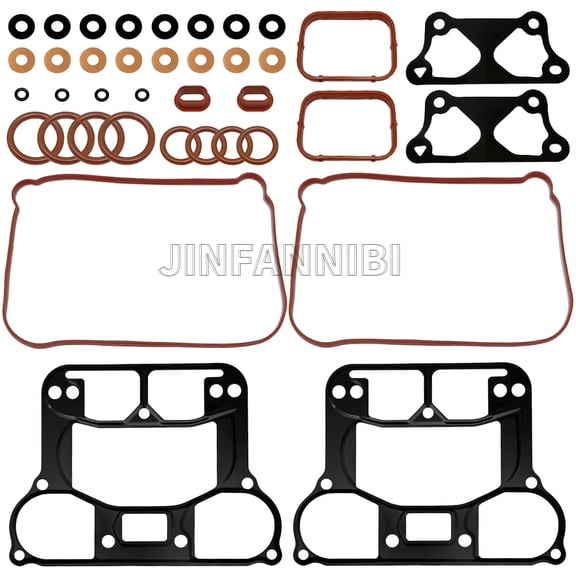 Rocker Cover Gasket Kit Set for Harley Sportster 1200 XL1200C Custom 2007-2019