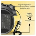 thumbnail image 2 of Industrial Portable Electric Heater Blower Natural Hot Adjustable Ceramic Heating Stove Radiator, 2 of 6