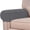 Gray, variant on Stretch Armrest Covers Anti-Slip Anti-Stain Washable Furniture,Protector Chairs Sofa Recliner Armchair Set of 2 (Coffee)