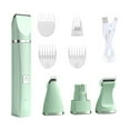 thumbnail image 2 of Seewan Pet Electric Clippers 4-in-1 Electric Shaver，Low Noise Cordless Electric Quiet Hair Clippers Set for Dogs Cats Pets, Cat Dog Nail Grinder Paw Trimmer, 2 of 7