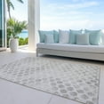 thumbnail image 6 of Addison Rugs Chantille Indoor/Outdoor Transitional Geometric Taupe Washable Rectangle Rug, 5' x 7'6", 6 of 6