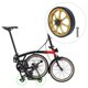 thumbnail image 3 of Bicicleta plegable de alta resistencia Accesorios de rueda fácil con componentes de tornillos Piezas de repuesto Reemplazo de cojinete para estante de oro Sunnimix Rueda fácil de bicicleta plegable, 3 of 8