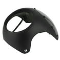 thumbnail image 4 of Deflectors Motorcycle Air 7in Headlight Fairing Wind Deflector Windshield Universal For MotorcycleMatte Black + Black Lens, 4 of 8